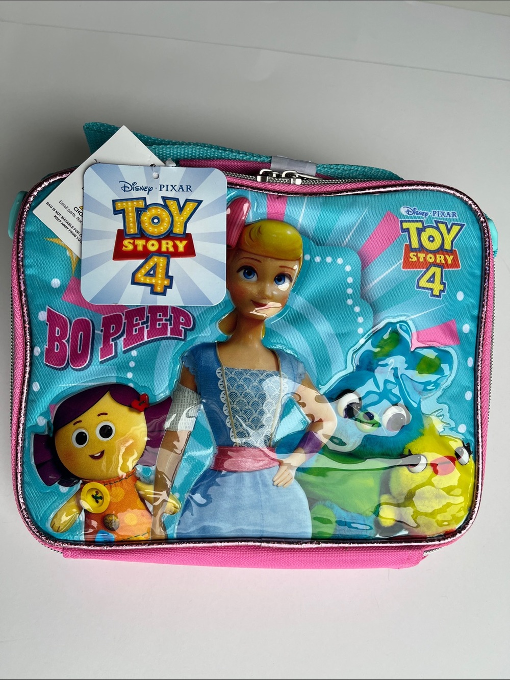 Disney Toy Story 4 Bo Peep Kids Lunch Bag - Turquoise & Pink